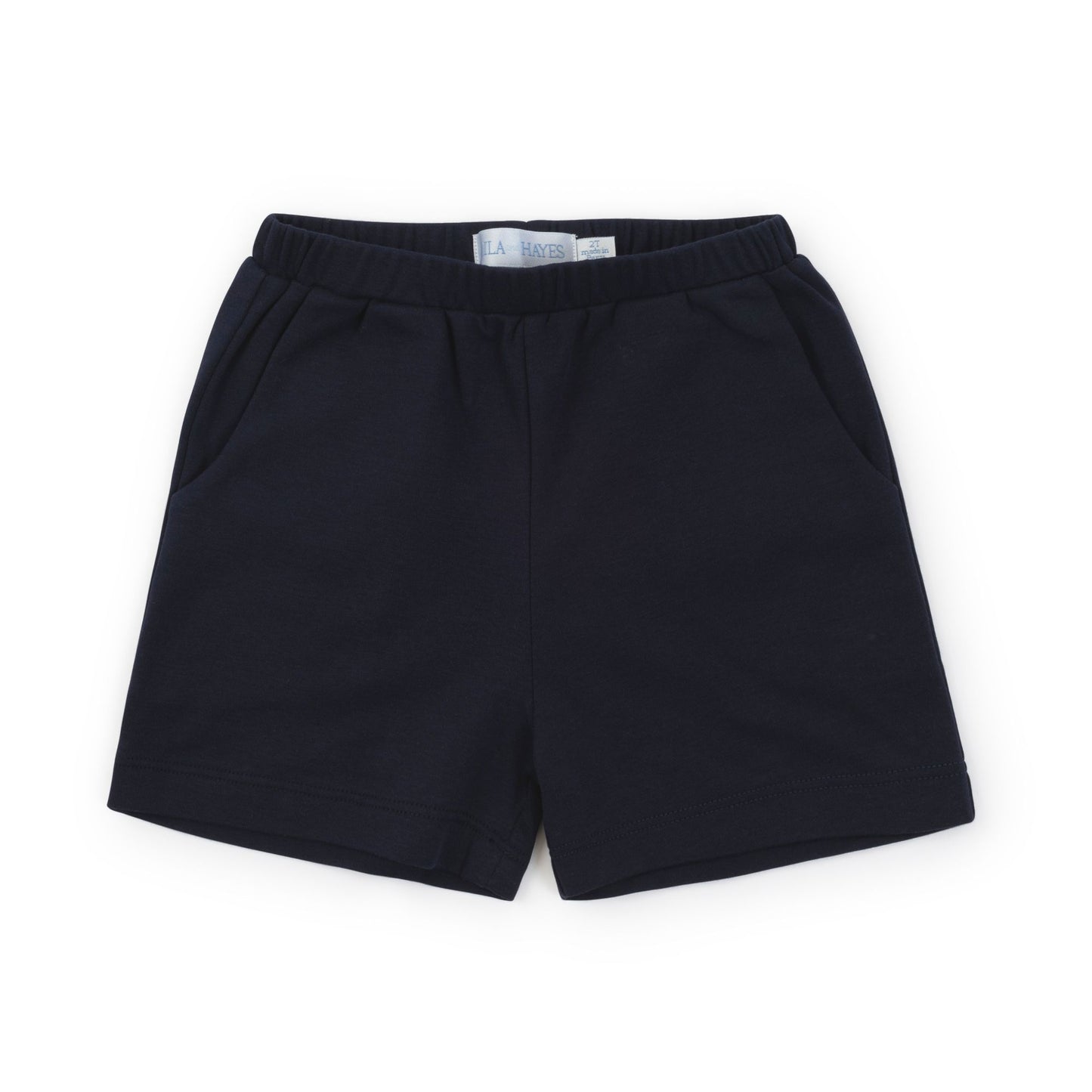 Sawyer Pima Cotton Play Short - Navy