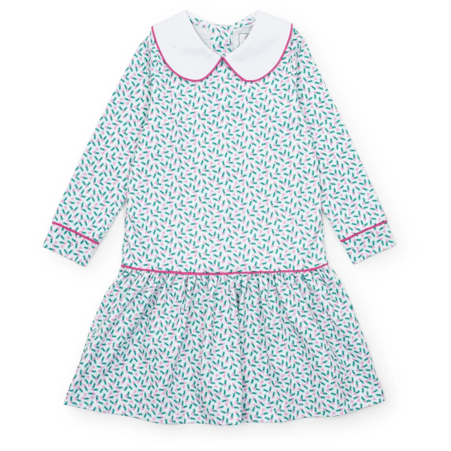 LILLIAN GIRLS' DRESS - HOLLY HOLIDAY
