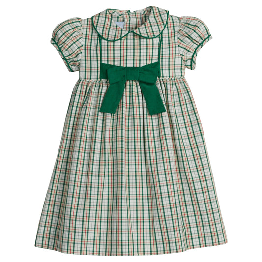 Marisa Dress - Mistletoe Tartan
