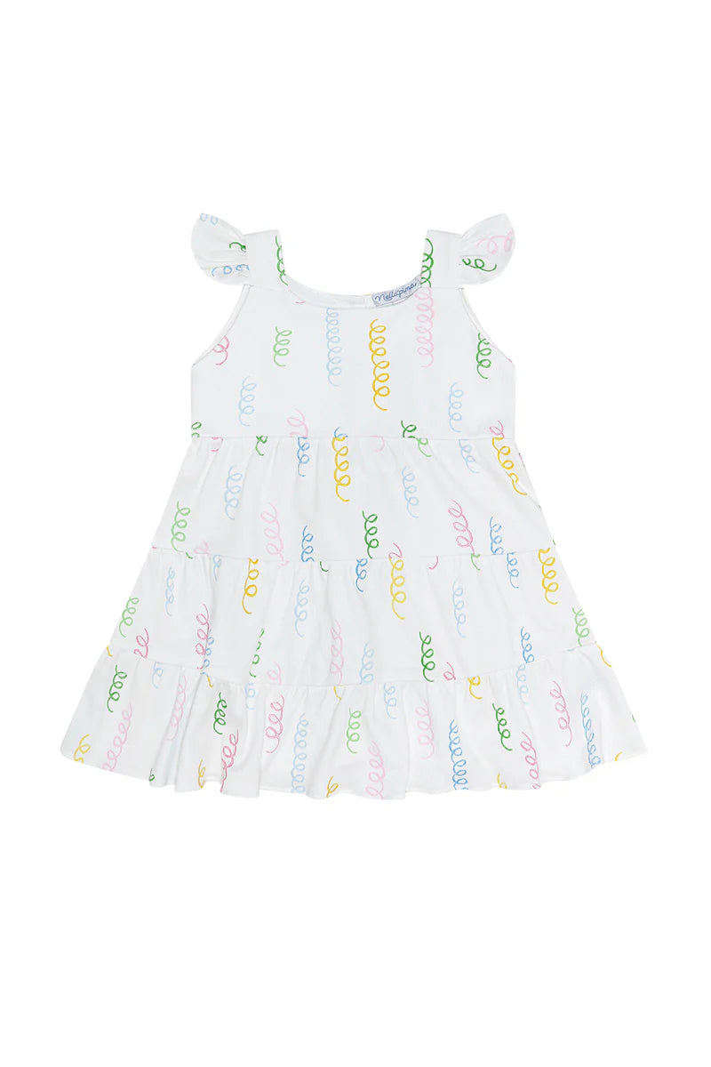 Spirals Woven Summer Dress