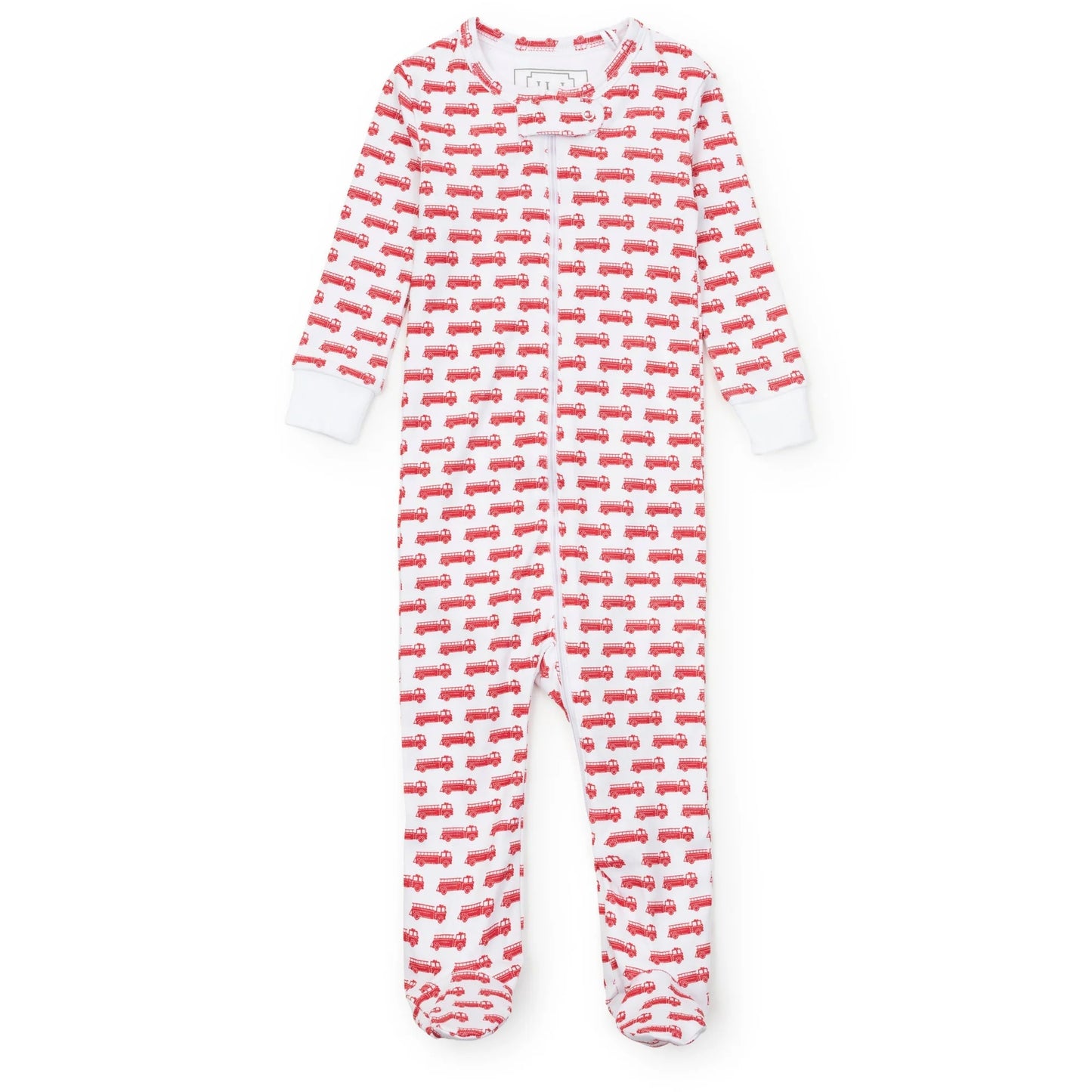 PARKER ZIPPER PAJAMA - Fire Truck