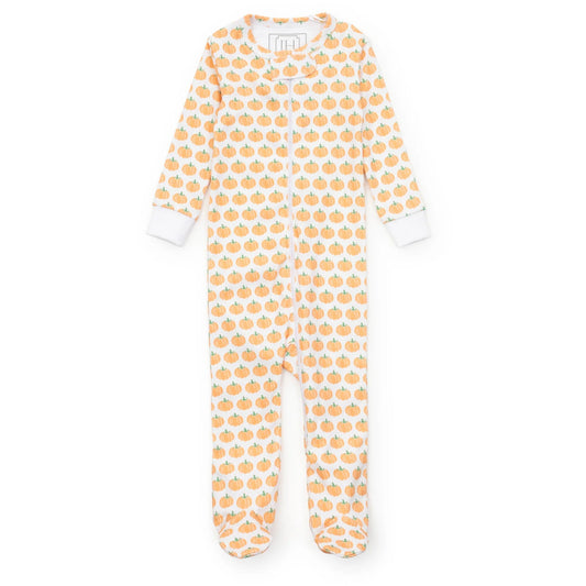 PARKER ZIPPER PAJAMA - HARVEST PUMPKIN