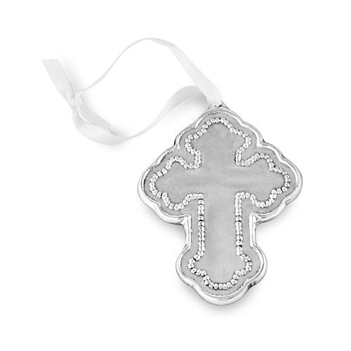 Pearl Cross Ornament
