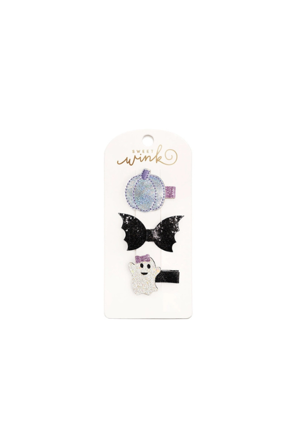 Girly Ghost Halloween Clip Set