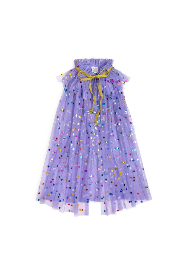 Lavender Confetti Cape