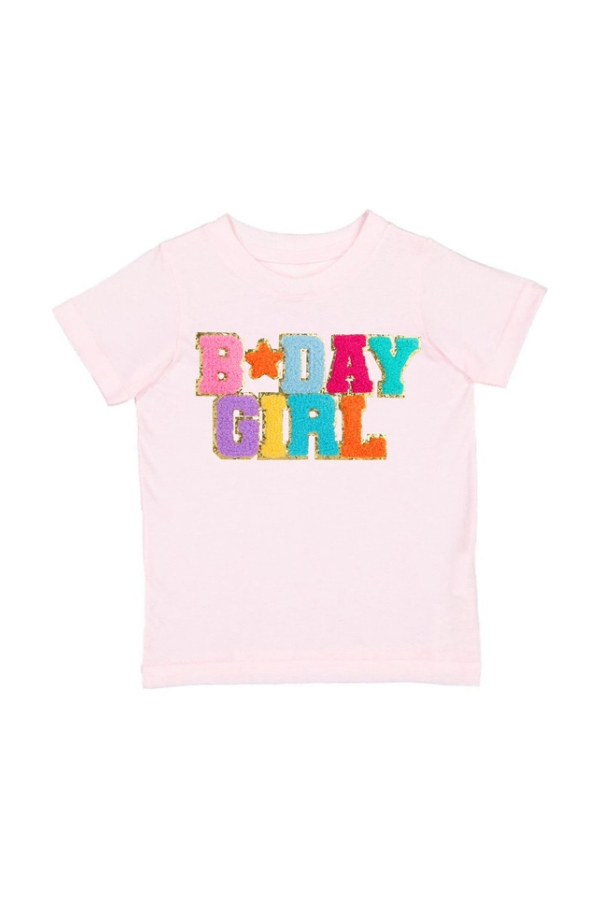 Birthday Girl Patch T-shirt