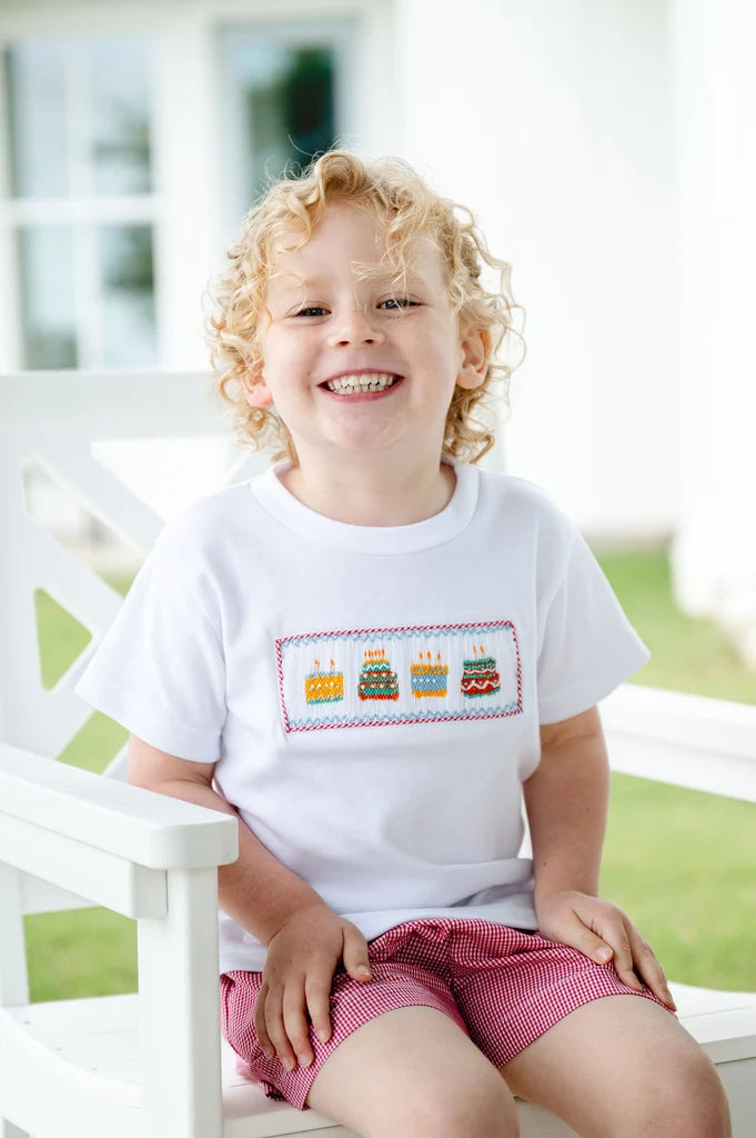 Red Birthday Beau T-Shirt Set