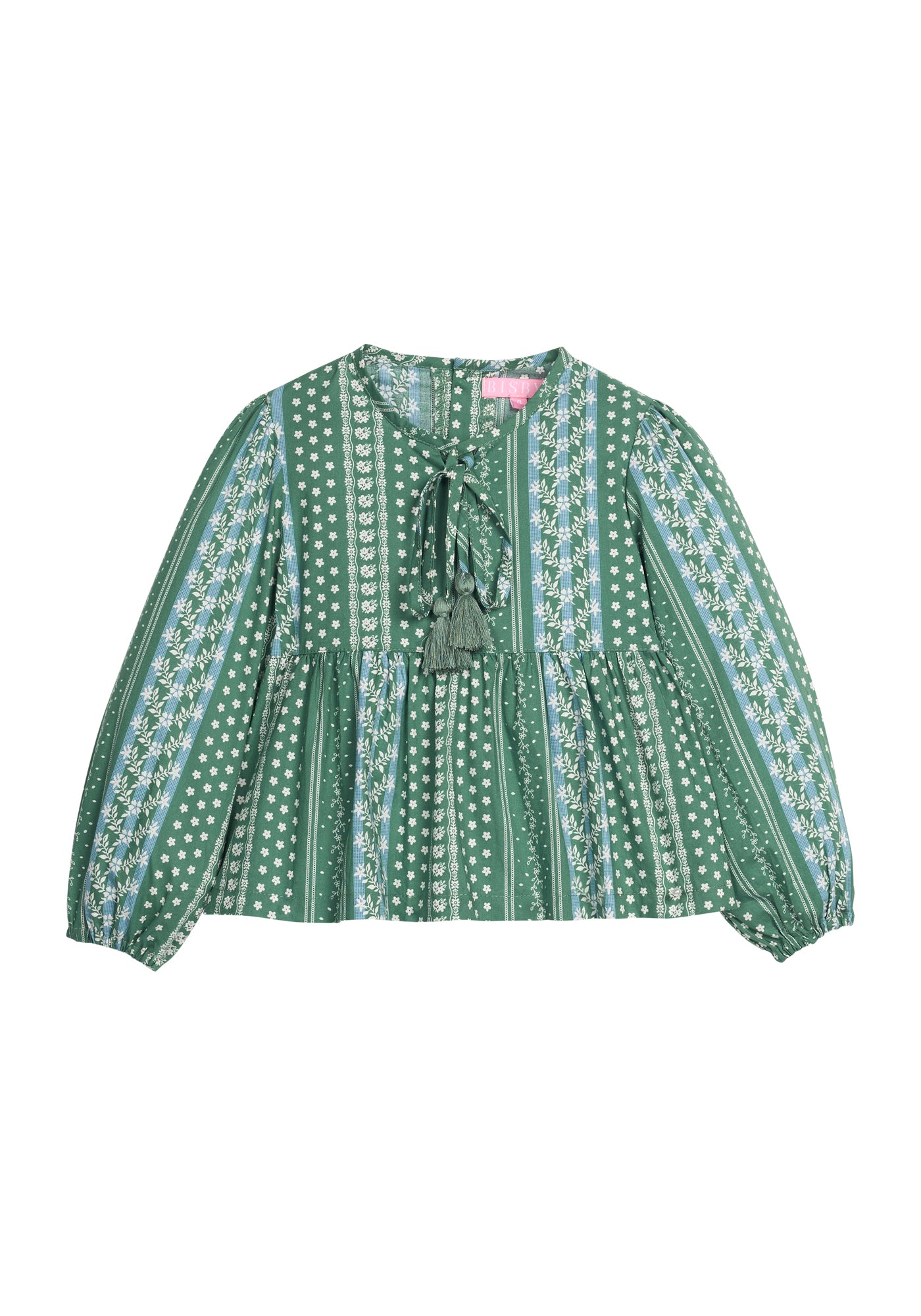 Riviera Top - Fairfield Forest Stripe