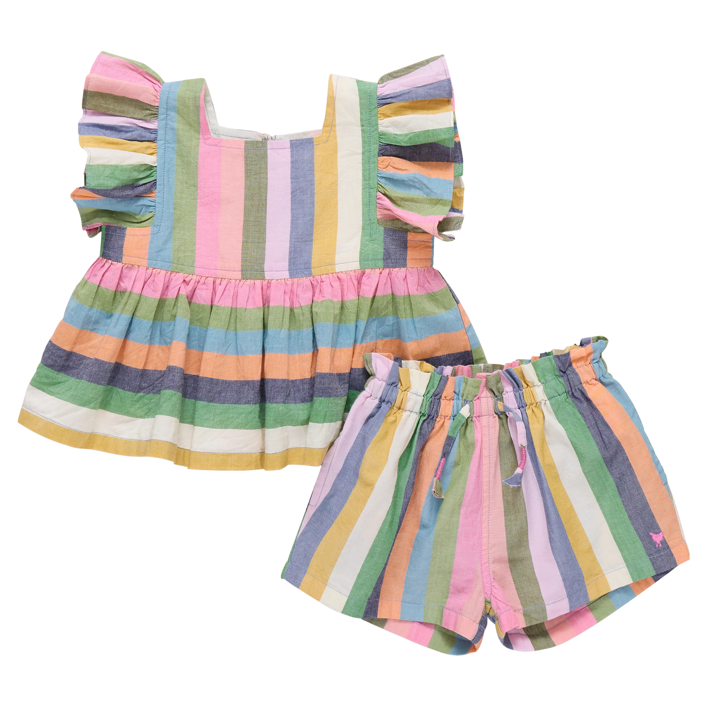 Elsie 2-Piece Set - Parade Stripe