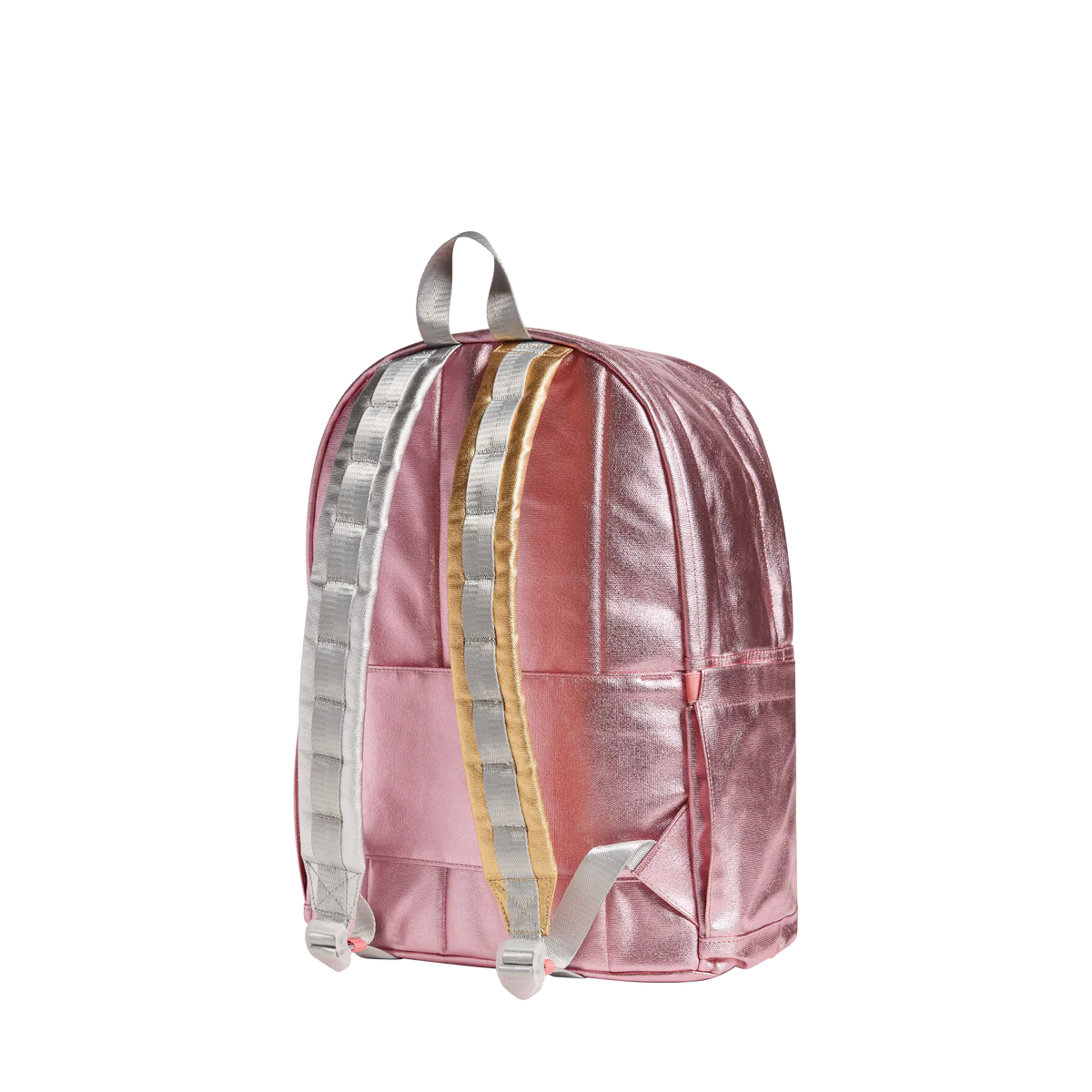 Kane Double Pocket Backpack - Metallic PInk PRE-ORDER