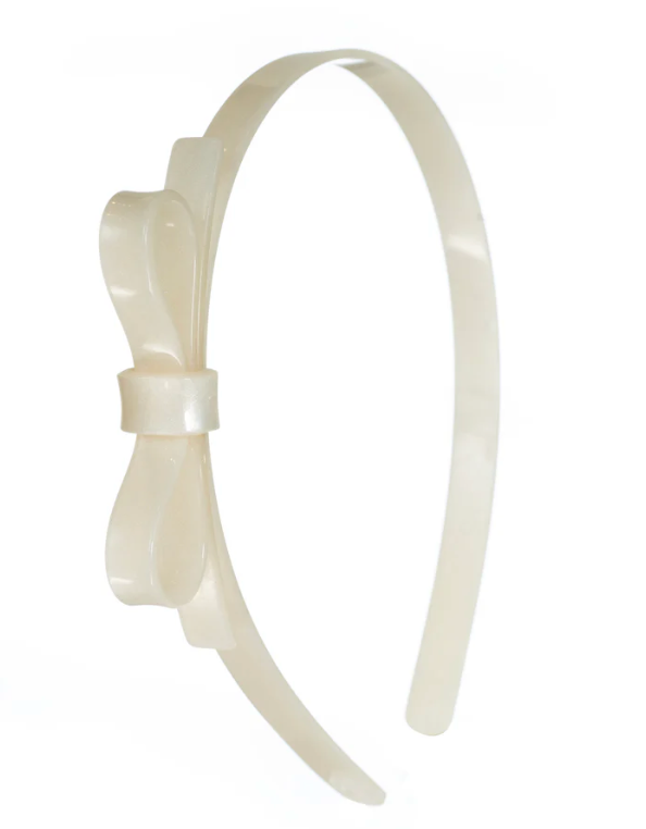Thin Bow Headband, Assorted Colors