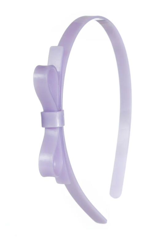 Thin Bow Headband, Assorted Colors