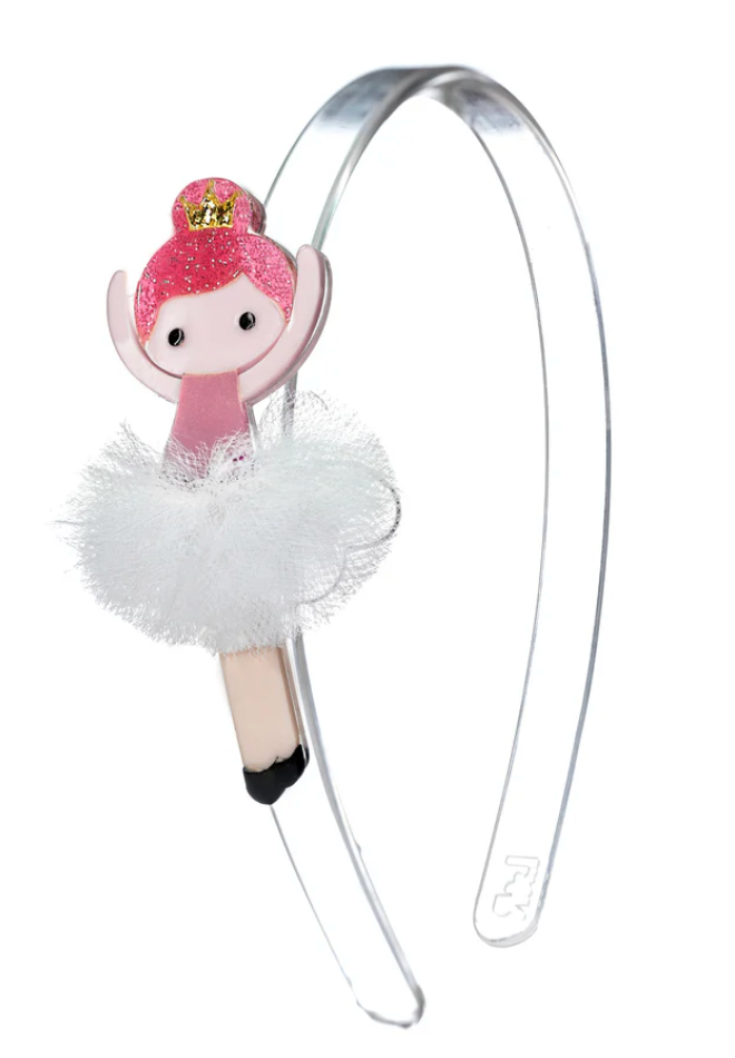 Ballerina Tutu Headband, Pink Hair