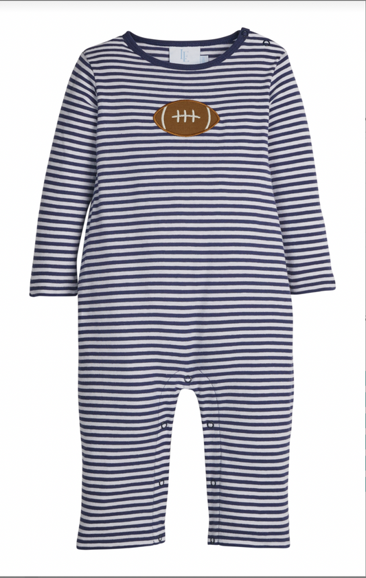 Applique Romper - Football