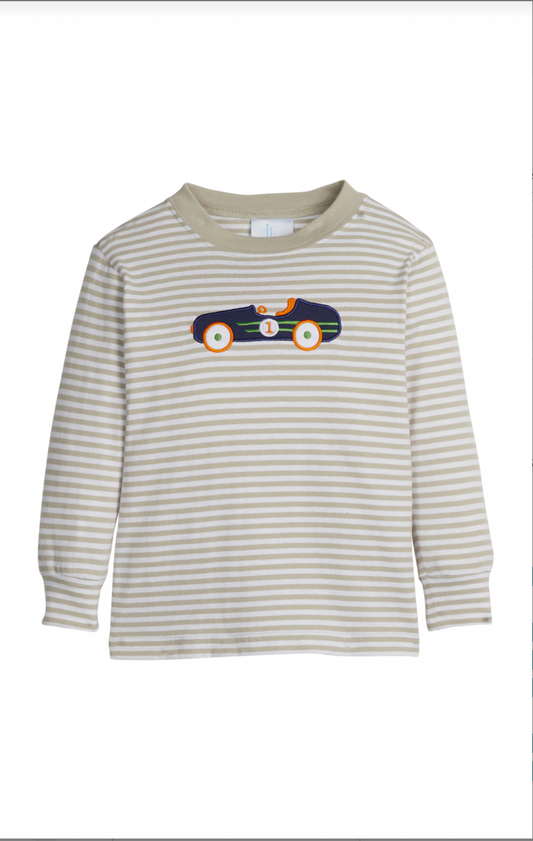 Applique T-shirt - Vintage Race Car