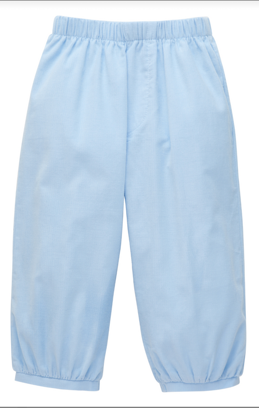 Banded Pant - Light Blue Corduroy