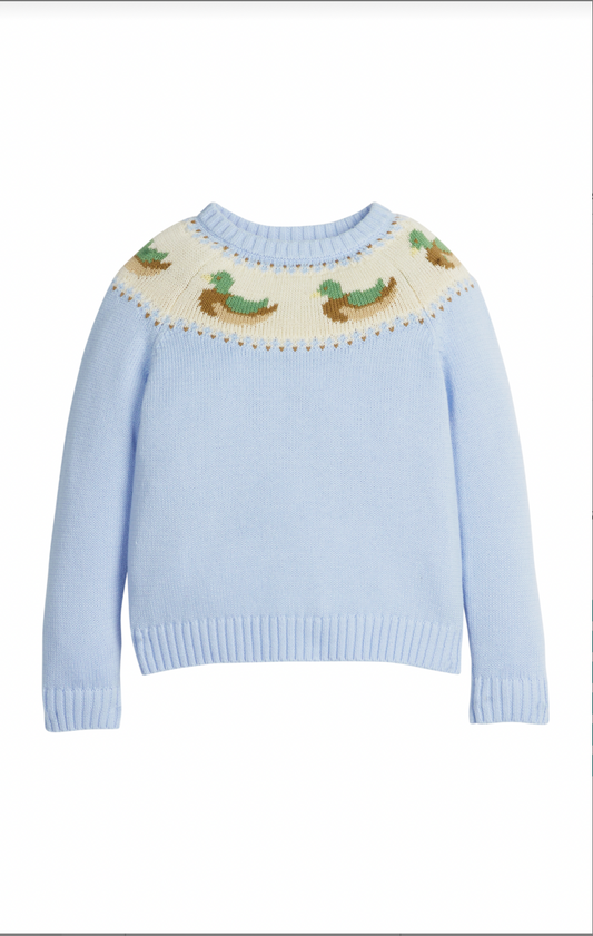 Mallard Faire Isle Sweater