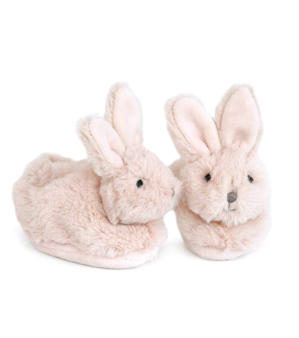 Baby Slippers Bunny Pink
