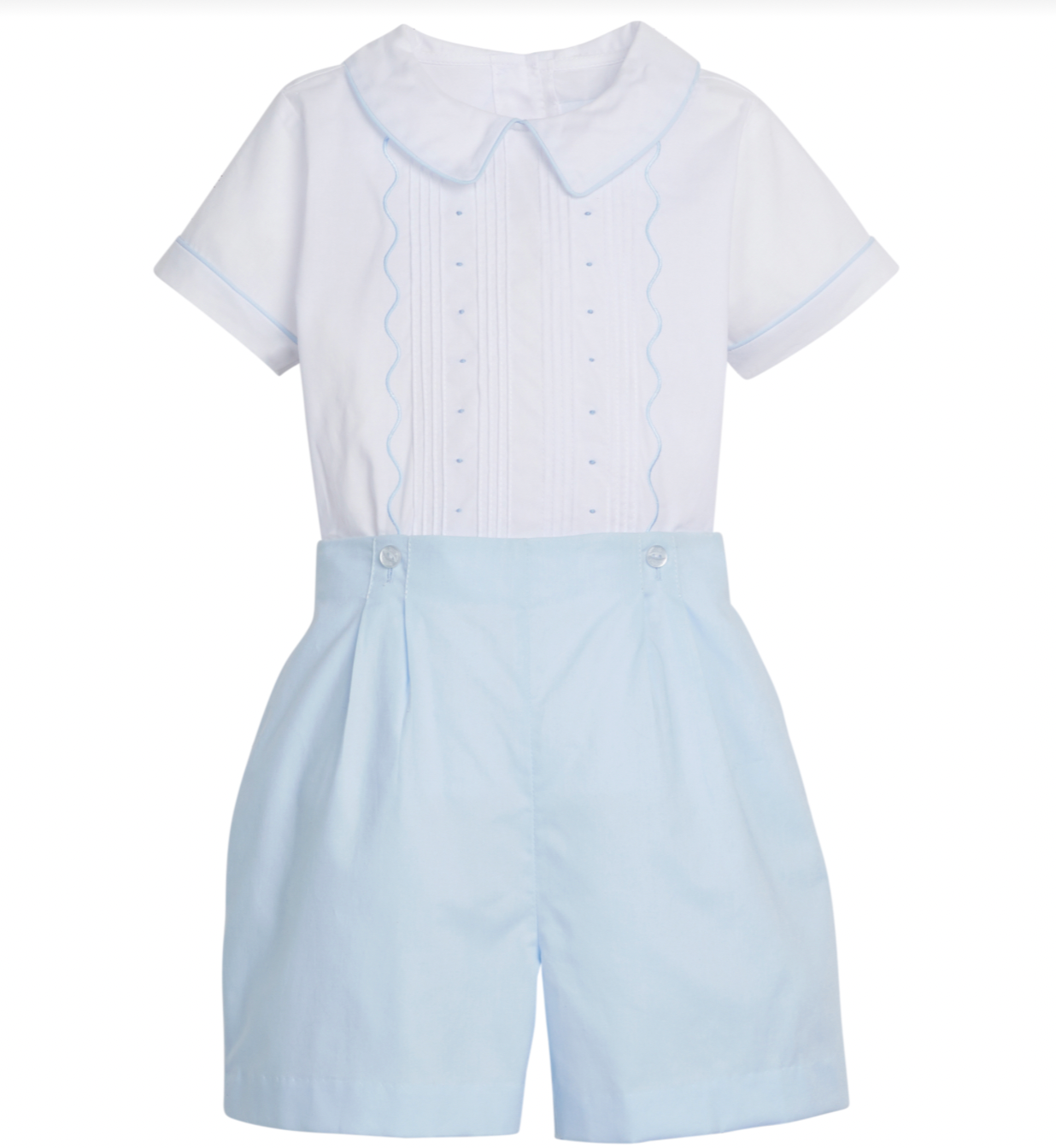 Francis Short Set - Light Blue