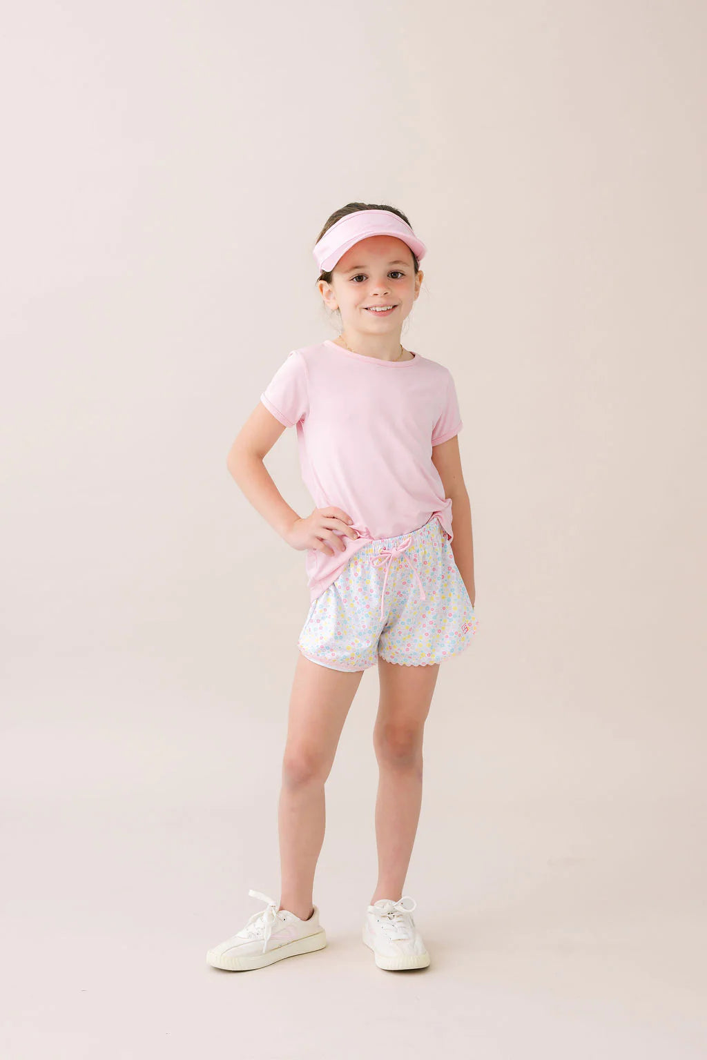 Bridget Basic Tee - Cotton Candy Pink