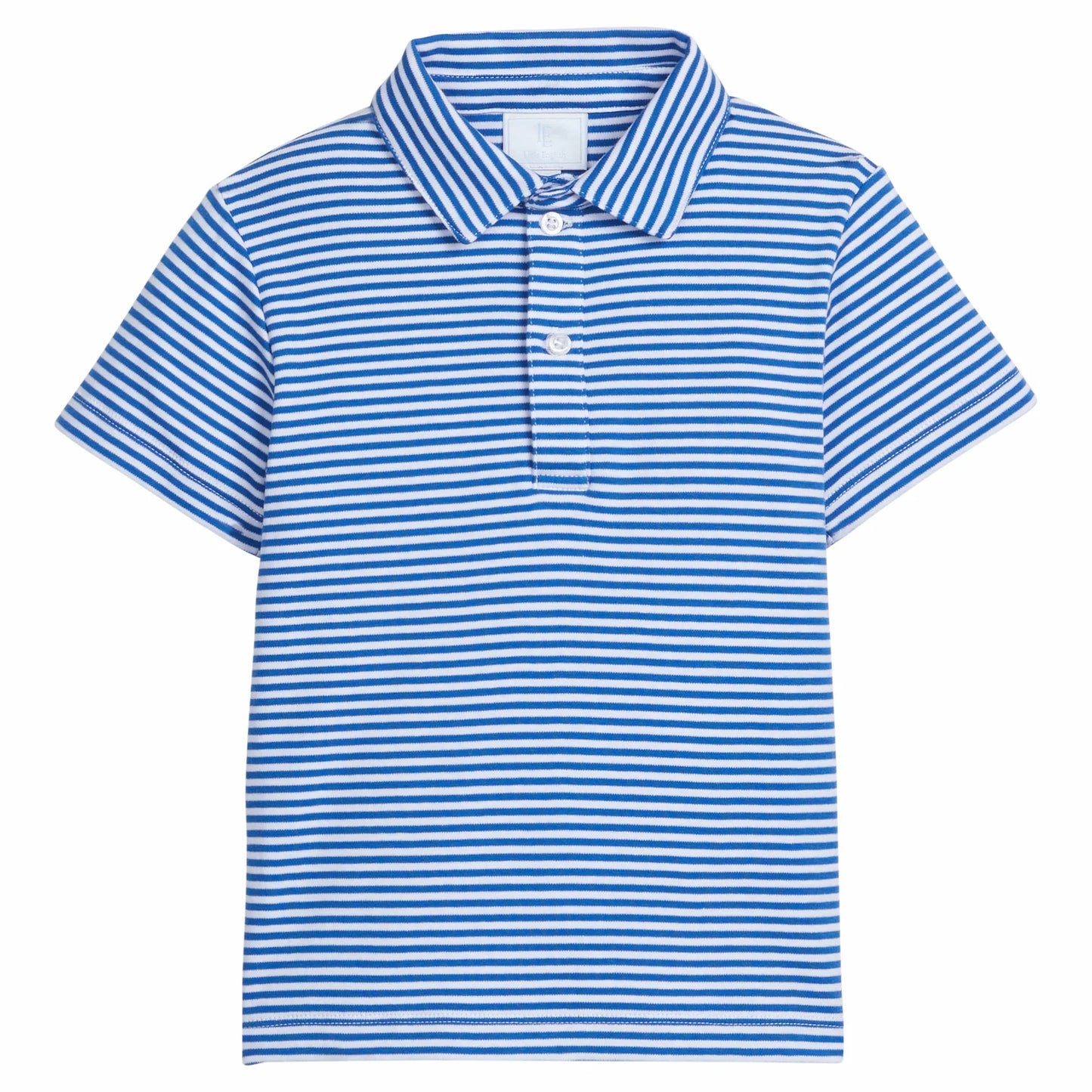 Short Sleeve Polo - Royal Stripe