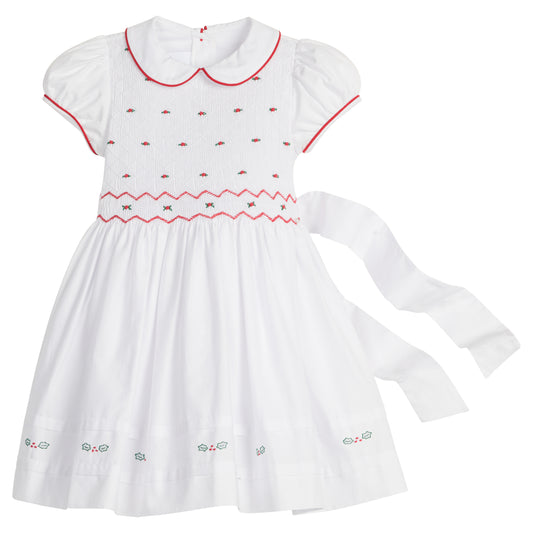 Smocked Claiborne Dress - Holly