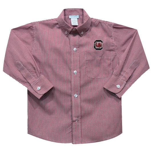 South Carolina Gamecocks Embroidered Button Down