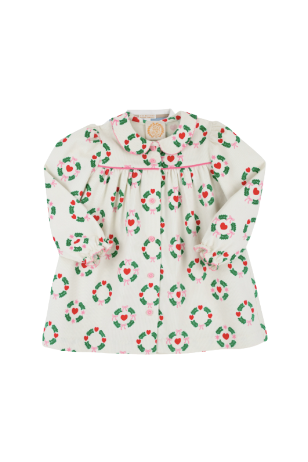 Tabitha's Teacher's Pet Dress - Rollins Wreath