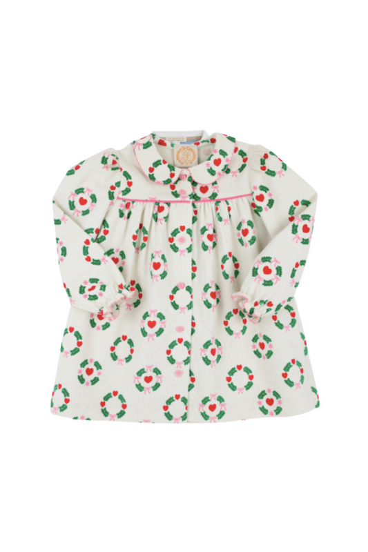 Tabitha's Teacher's Pet Dress - Rollins Wreath