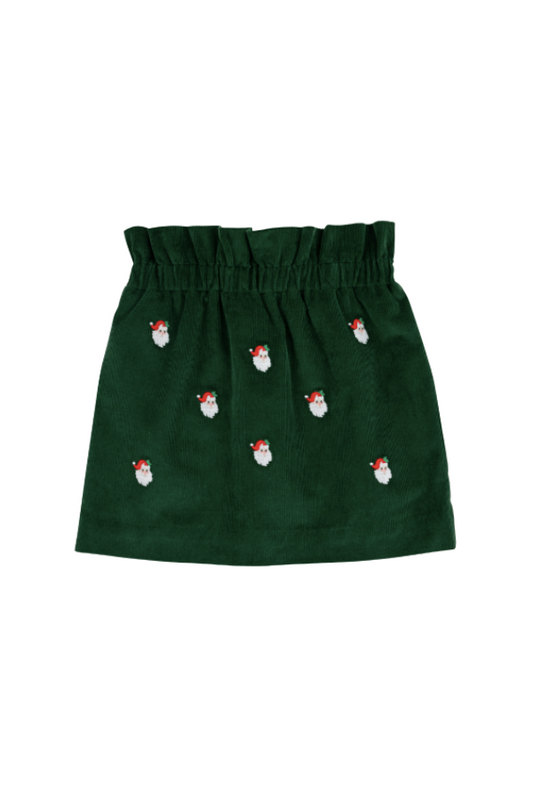 Critter Beasley Bag Skirt - Grier Green Santa