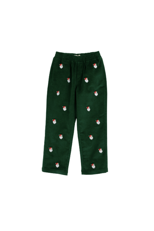 Critter Sheffield Pant - Grier Green Cord Santa