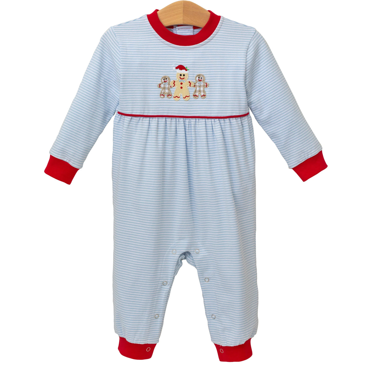 Gingerbread Train Romper