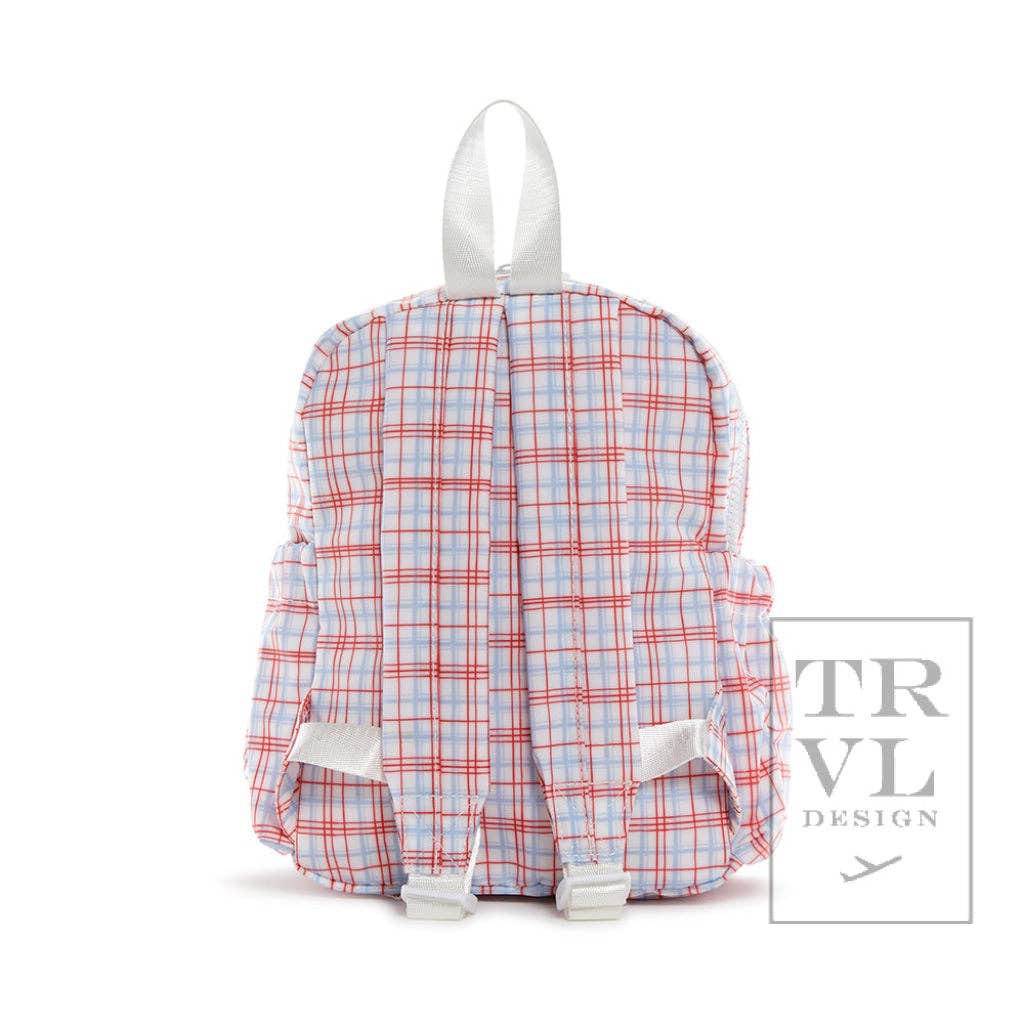 Mini Backer - Classic Plaid Red