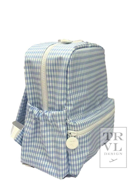 Mini Backer - Gingham Mist