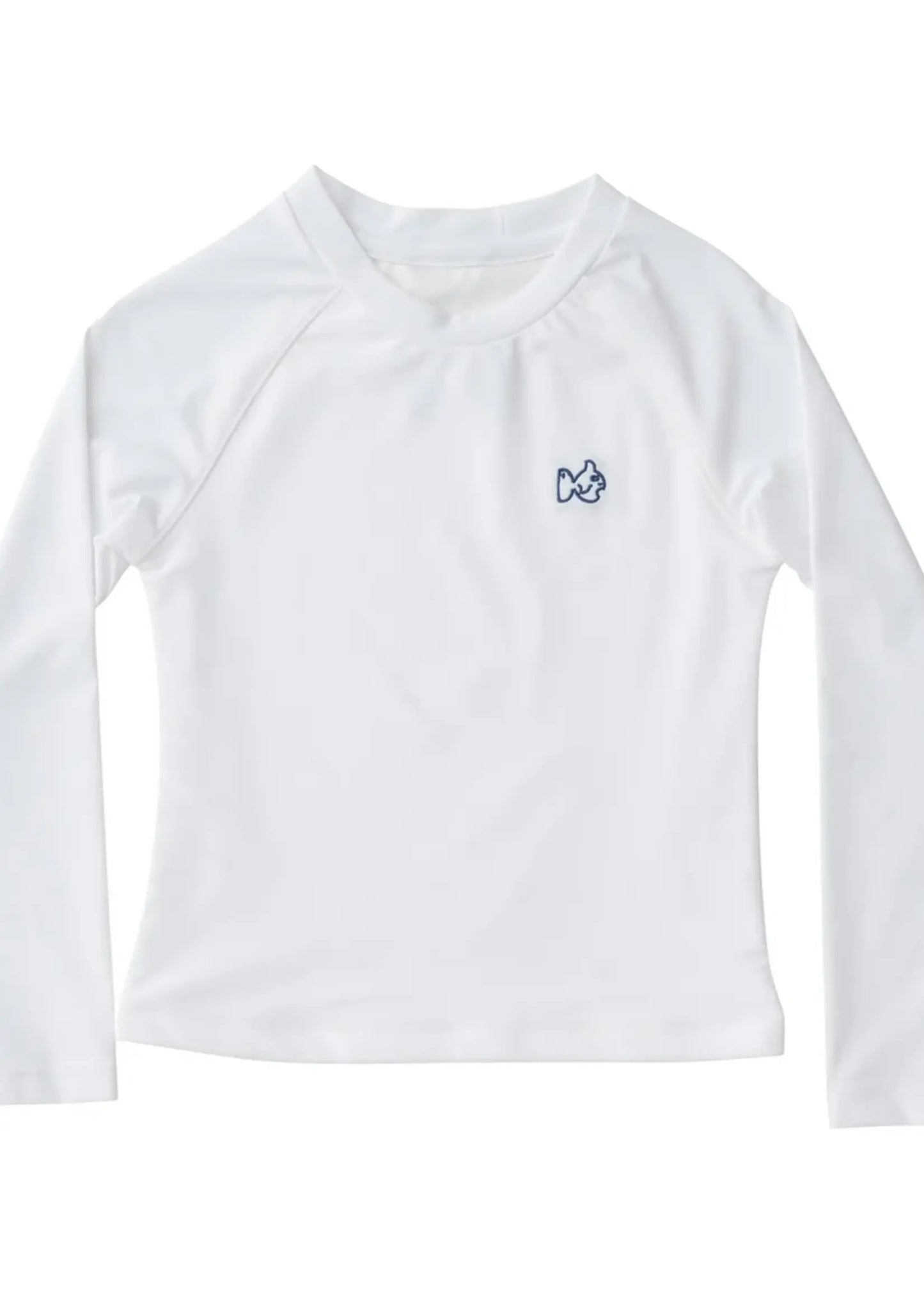 Boys Reef Rashguard Shirt- Bright White