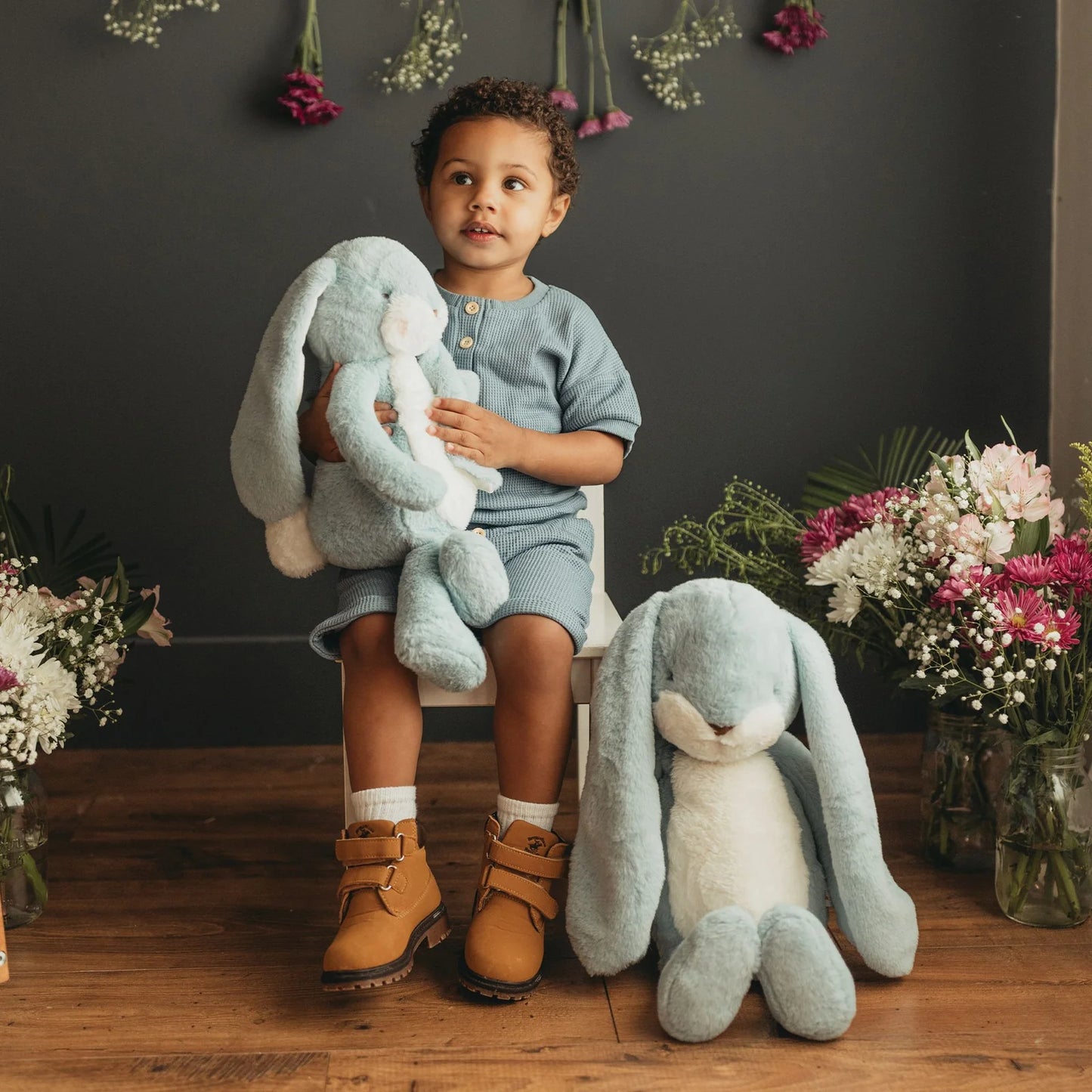 Big Floppy Nibble Bunny Maui Blue