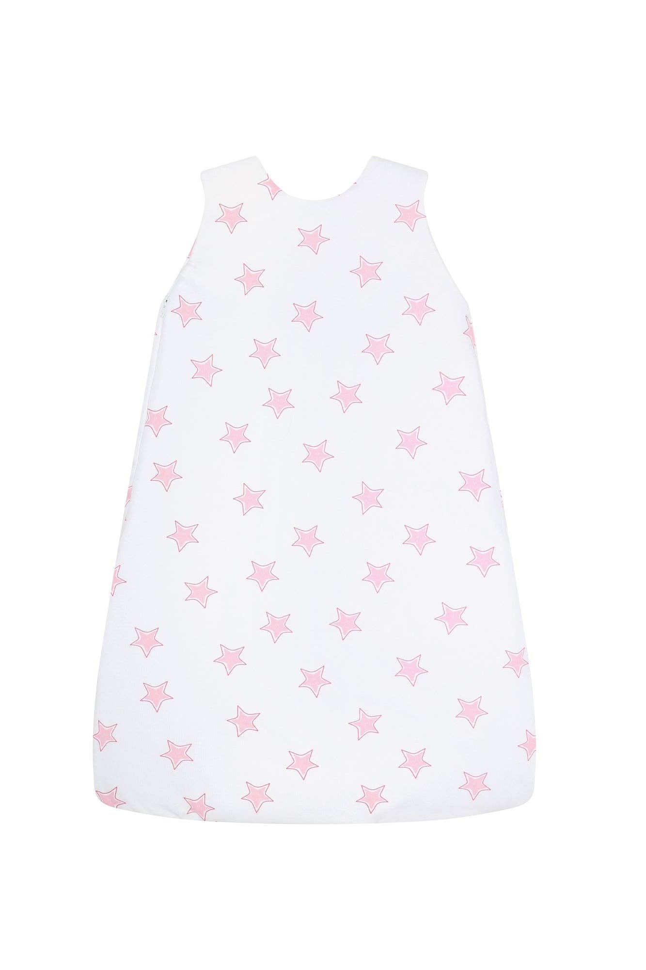 Pink Stars Print Winter Sack: Pink