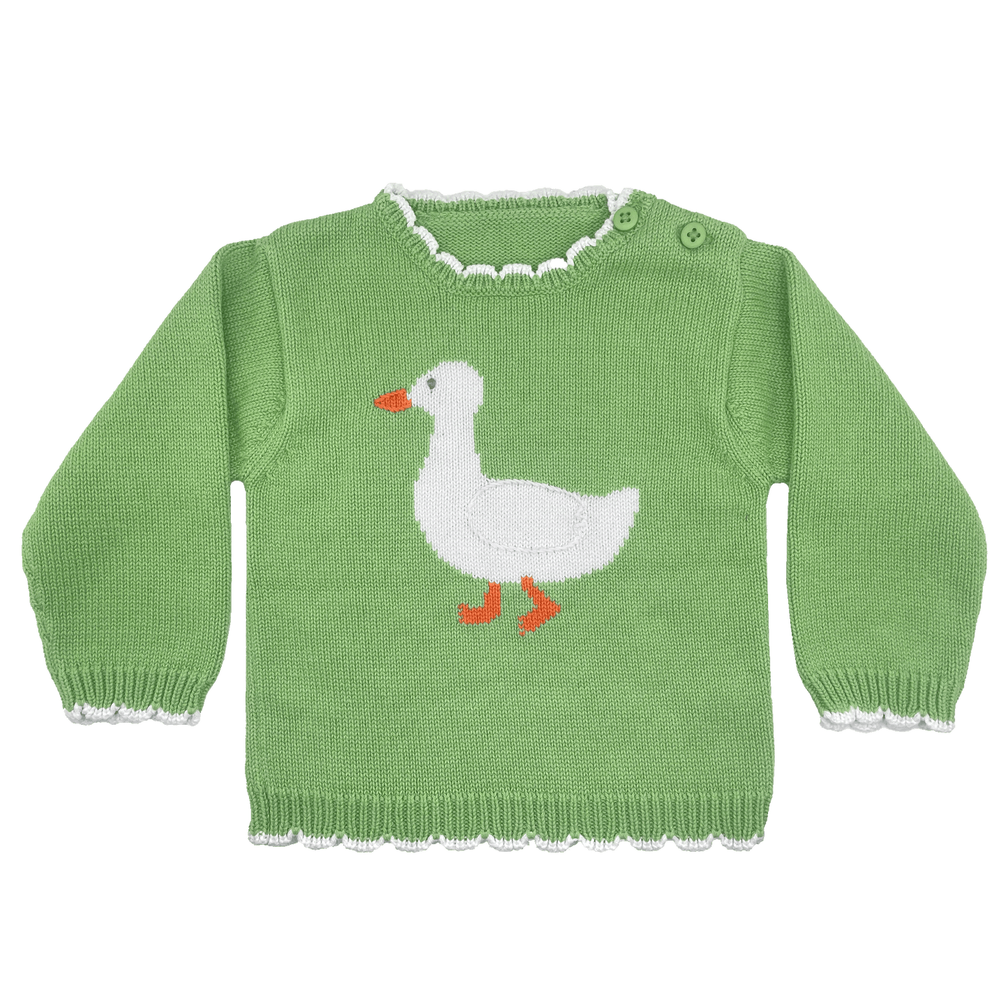 Goose Knit Sweater: 5Y