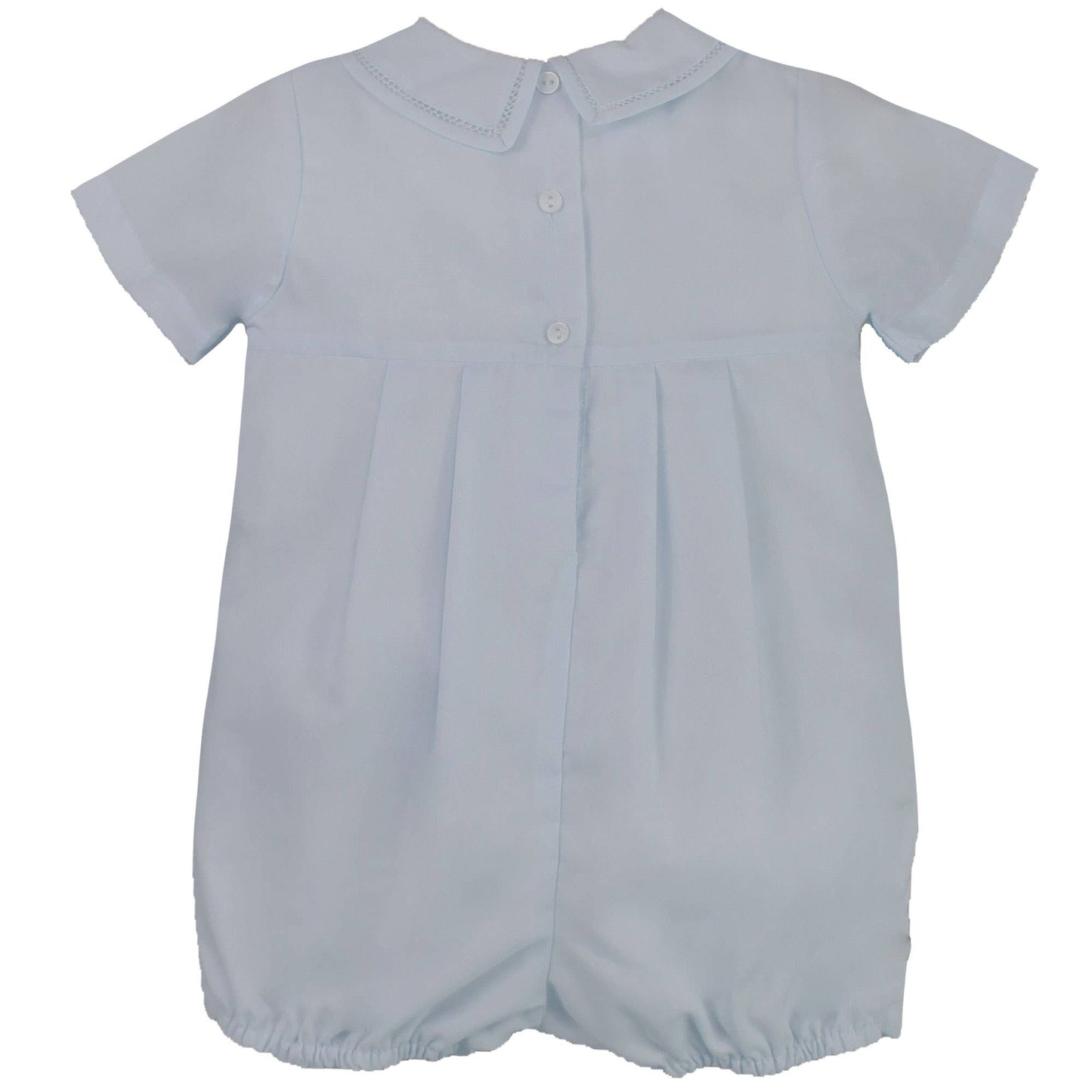 Diamond Smocked Romper: Multi-Colored