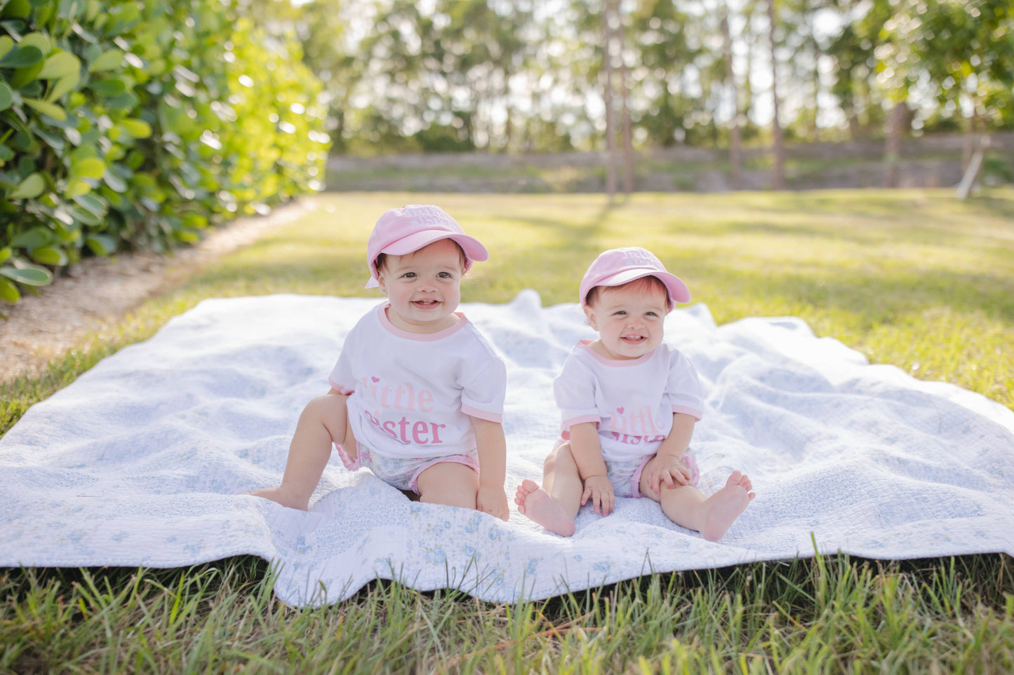 Little Sister Bow Baseball Hat