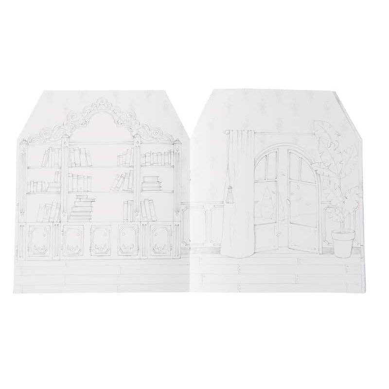 Coloring Book and Stickers - Once upon a Time
