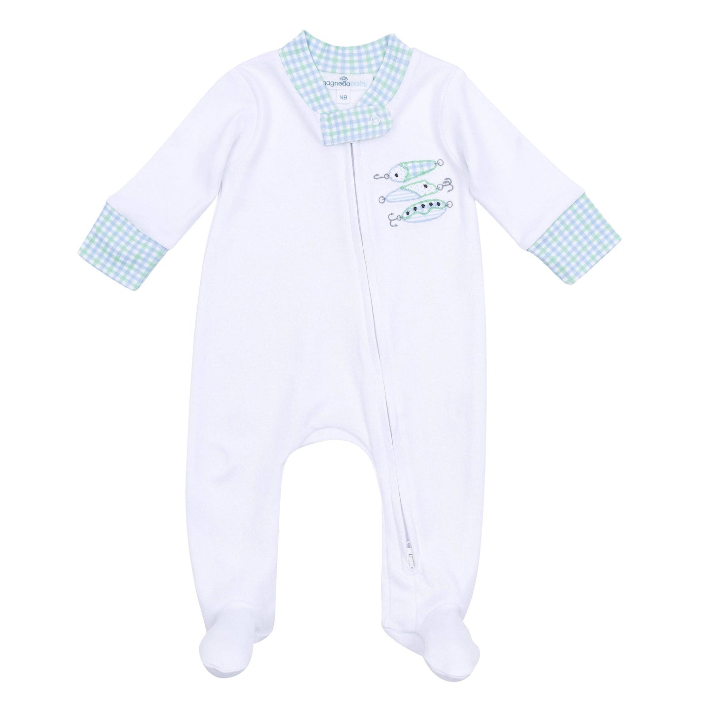 Lil' Lures Applique Zip Footie