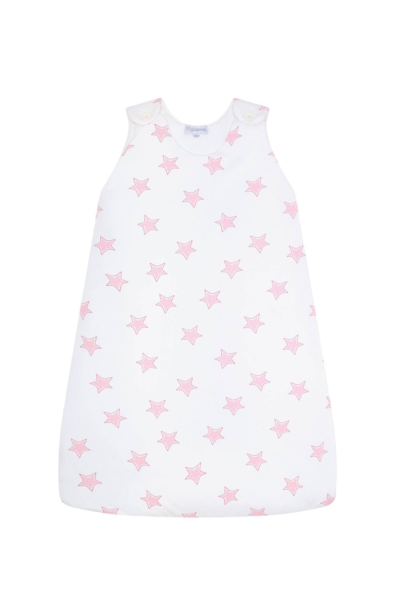 Pink Stars Print Winter Sack: Pink