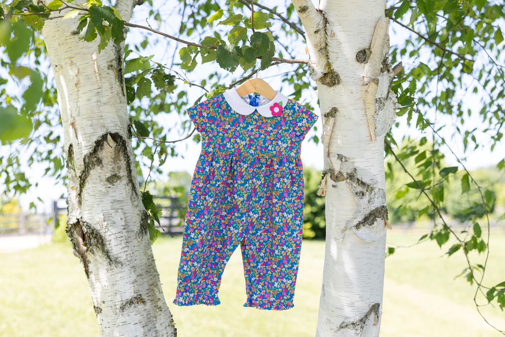 Floral Knit Longall With Flowers