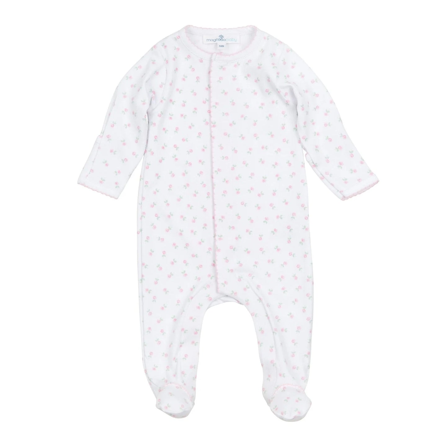 Juliette's Classics Pink Printed Footie