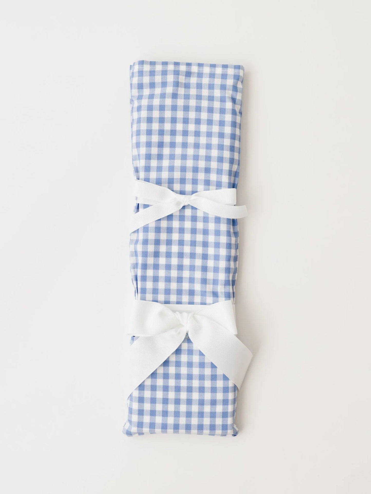 Birthday Cake Knife - Gingham Blue