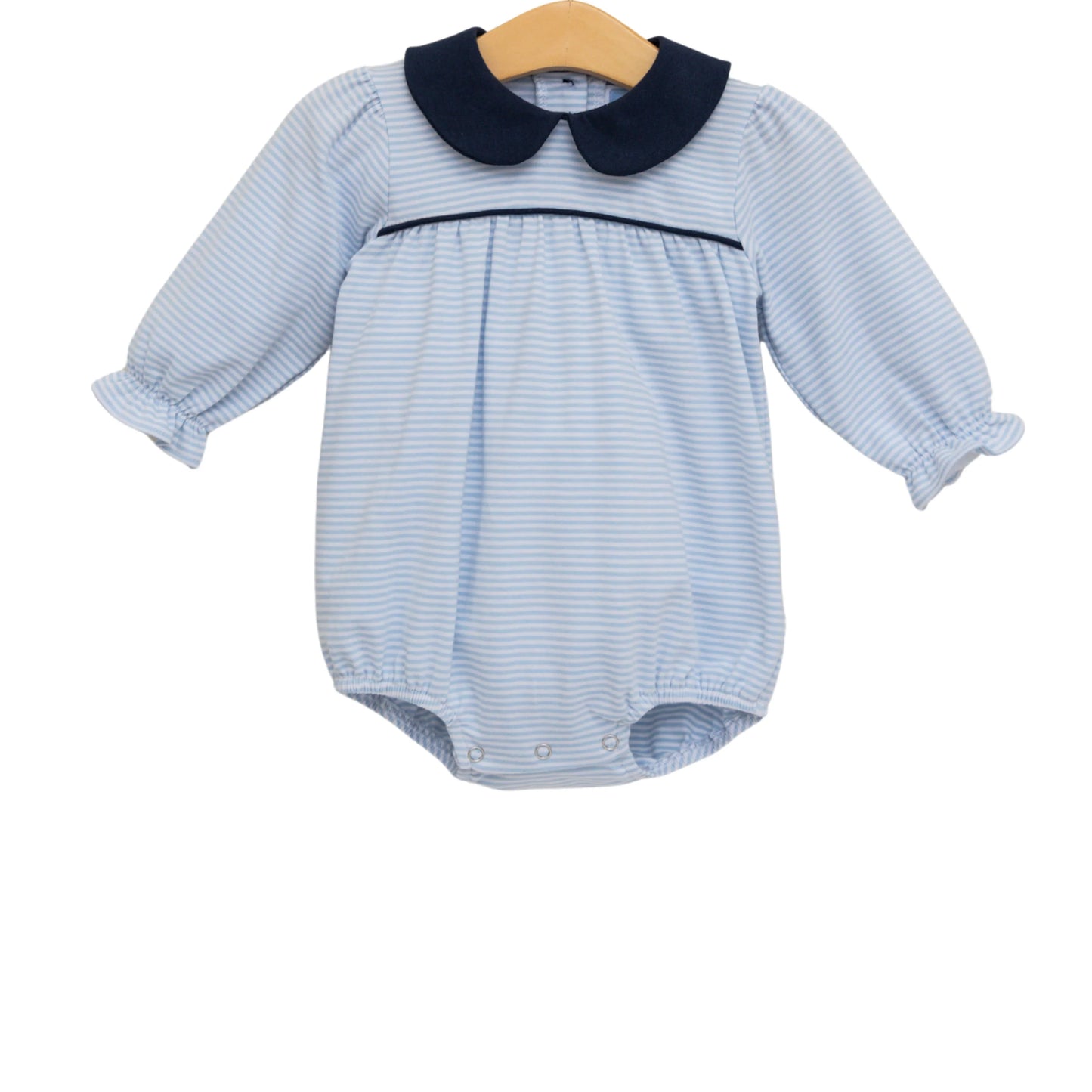 Katherine Bubble-Light Blue Stripe/Navy