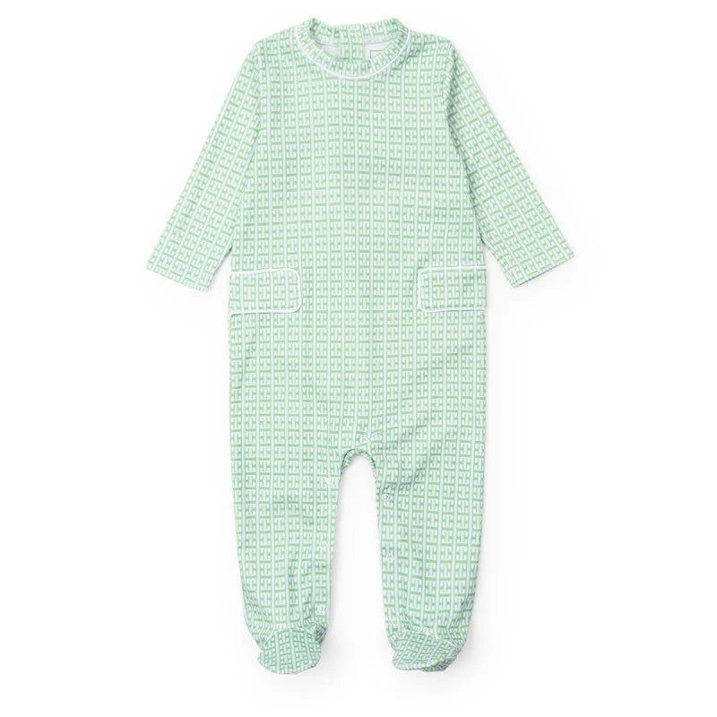 Preston Romper - Garden Trellis