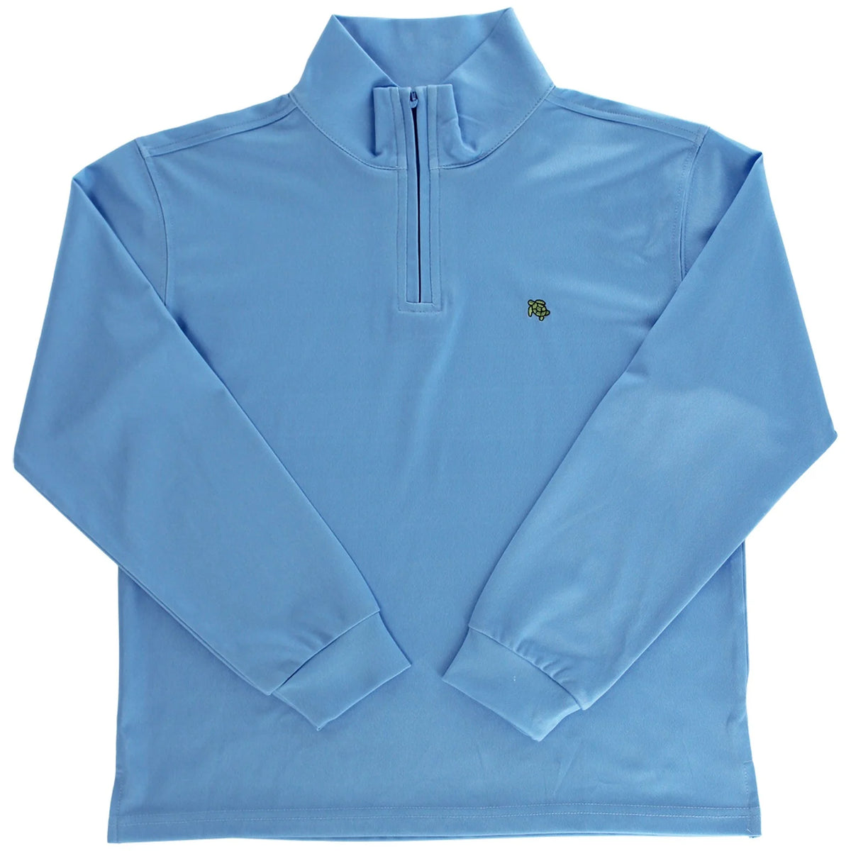 Performance Half Zip- Light Blue