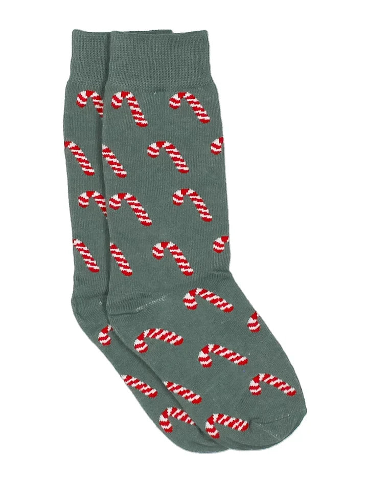 Lucky Duck Socks- Candy Cane